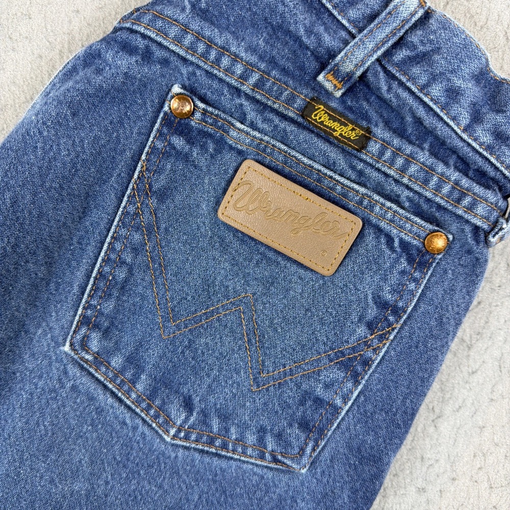 Wrangler Cowboy Cut Jeans Sz 32x32 Mens Blue Western 13MWZ Straight Made in USA
